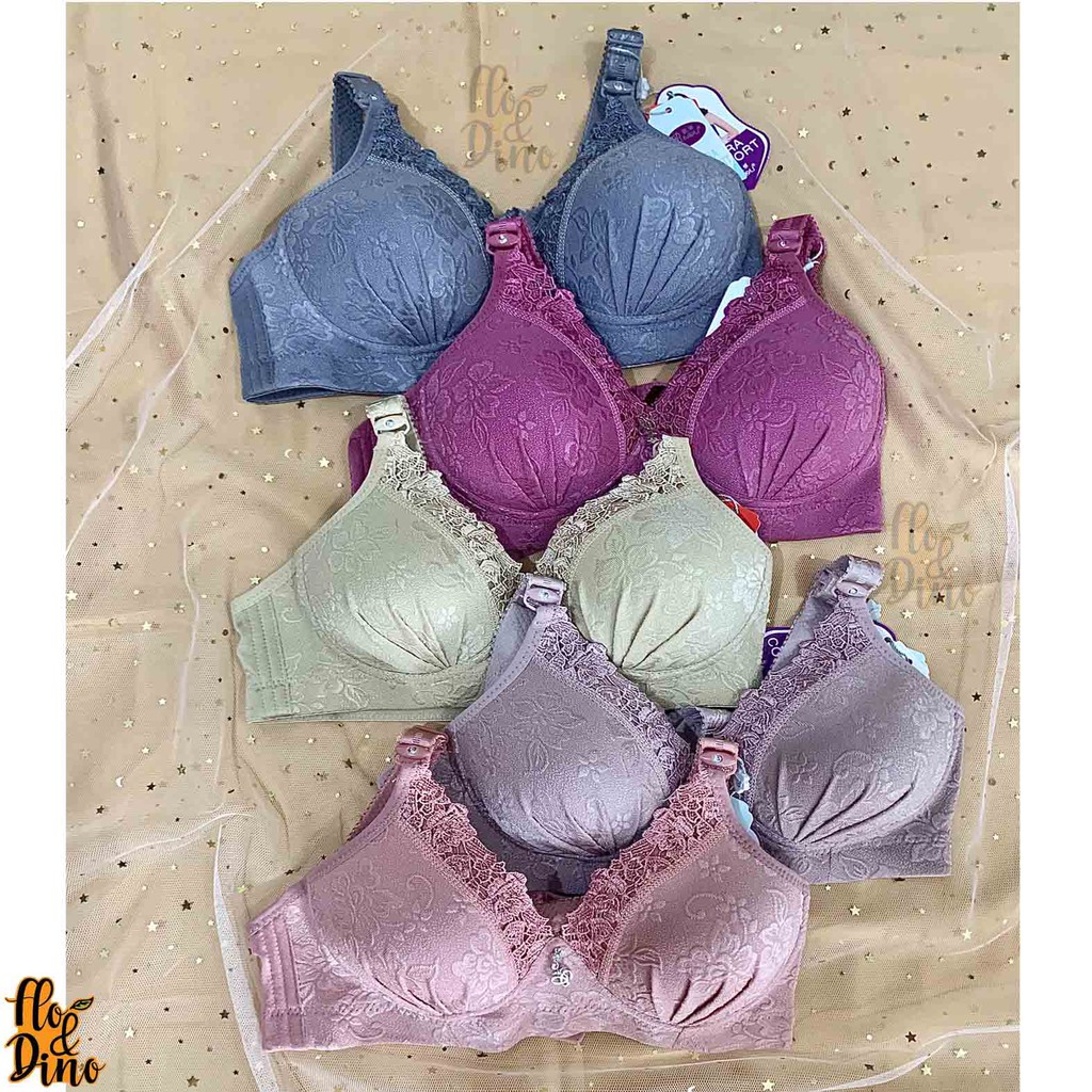 Bra wanita tanpa kawat BH Piaoli extra comfort