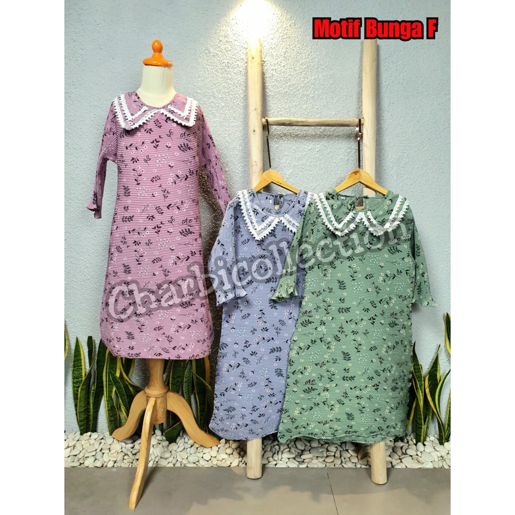 Dress Turun Naik Anak/ baju turun naik polkadot/ turun naik Viral onde