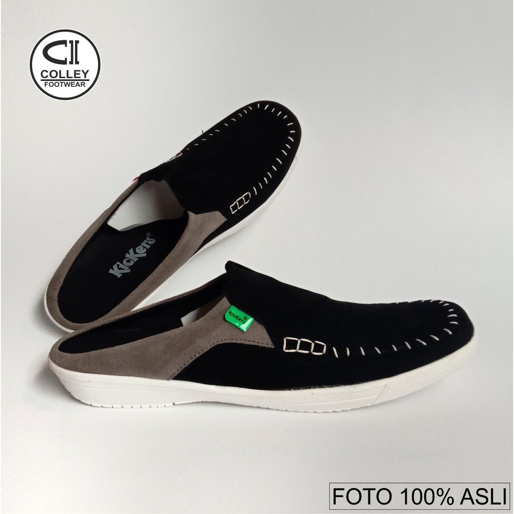 COD - SEPATU BUSTONG PRIA SLIP ON / SLIDE / CASUAL SLOP CLY-BTG.005