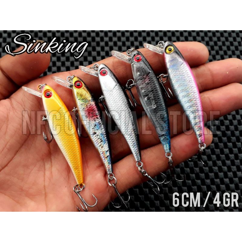 Lure minnow slow sinking 6cm / 4gr BEST ACTION KILLER