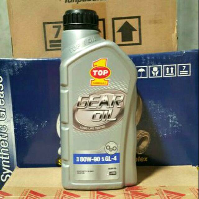 OLI GARDAN / TRANSMISI  MOBIL TOP 1 / TOP1 GEAR SAE 80W-90 GL-4 1 LITER