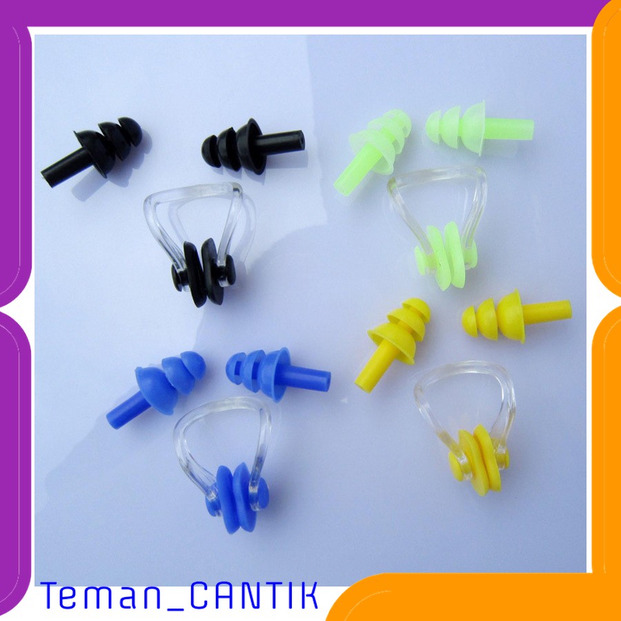 TC-DV038 TaffSPORT Penutup Hidung dan Penyumbat Telinga untuk Renang