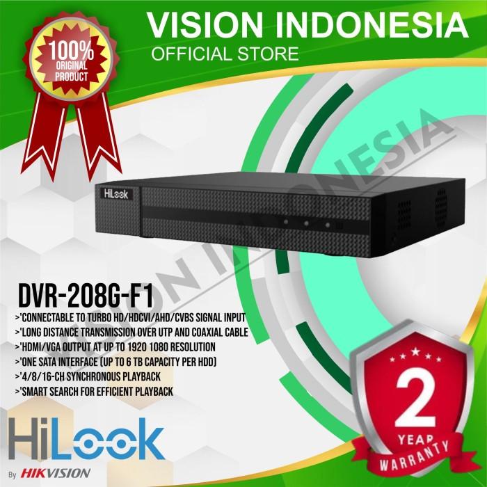Dvr Hilook Hikvision 8Ch / 8 Channel 1080P Dvr-208G-F1