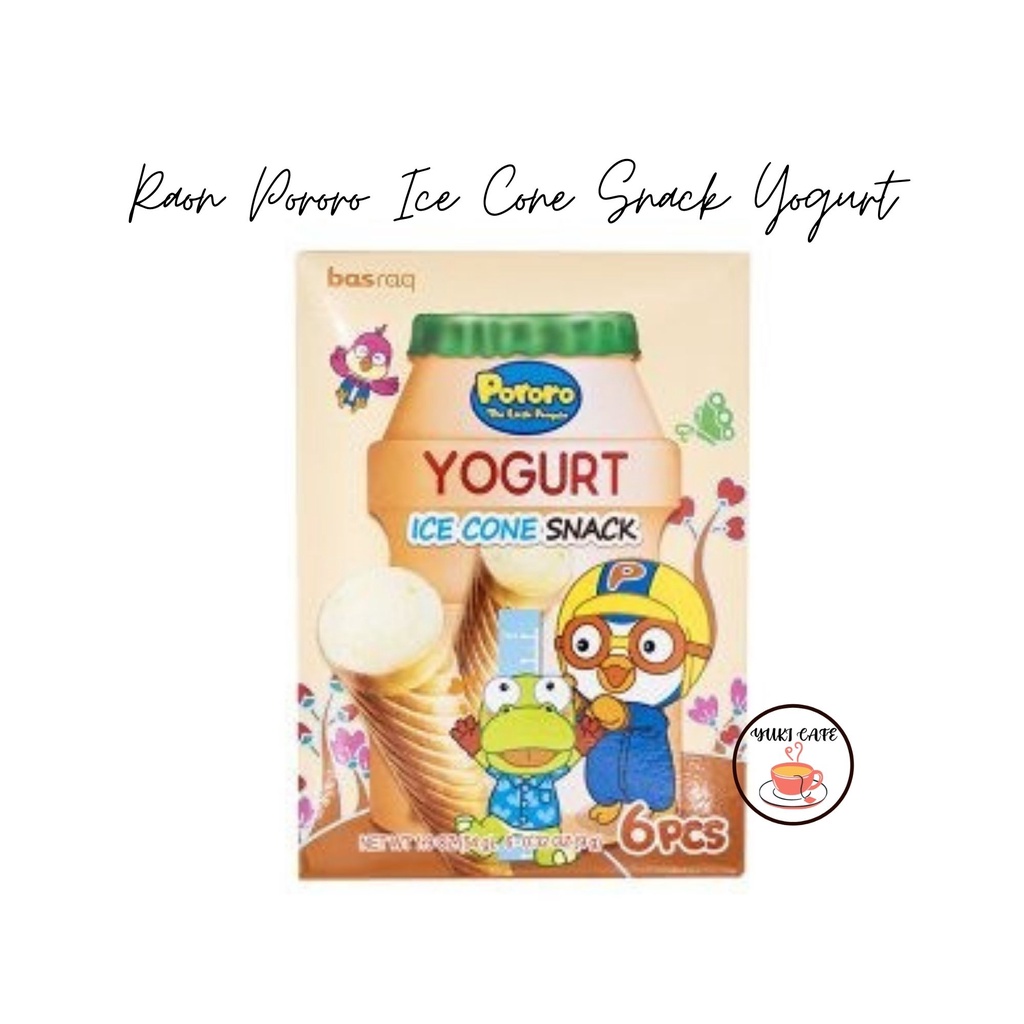 

CAMILAN - RAON PORORO ICE CONE SNACK YOGURT