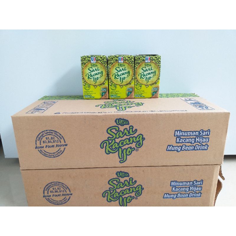 

Ultra Sari Kacang Ijo 150 ML 1 Dus