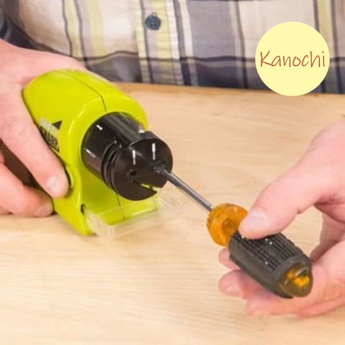 Swift Sharp Elektrik As Seen on Tv Pengasah Pisau Dapur Gunting Asahan