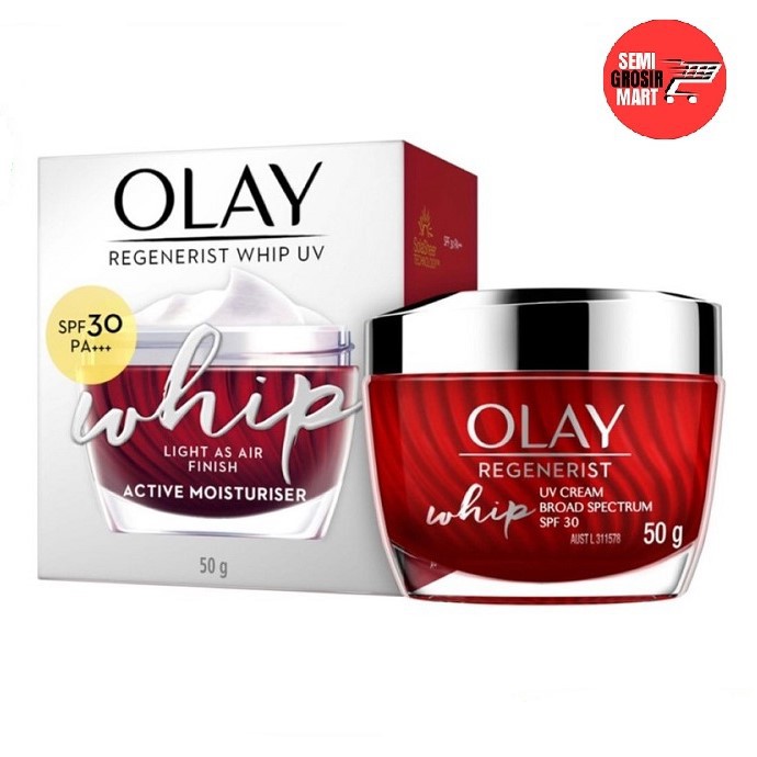 Olay Regenerist Whip Active Moisturiser UV Cream Spf 30 50gr Shopee