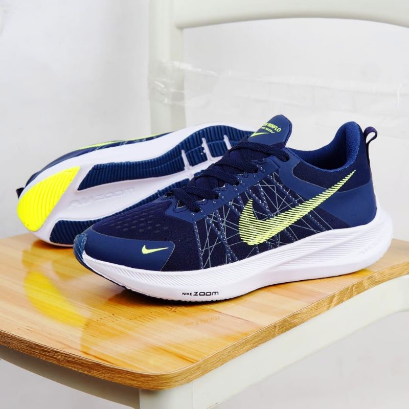 ZOOM 8 SEPATU OLAHRAGA PRIA SNEAKER NIKE PEGASUS TURBO LARI SPORT Men Running Jogging Training Casual Cowok