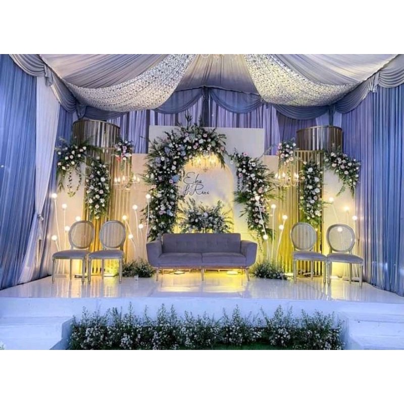 kursi pelaminan pengantin minimalis modern