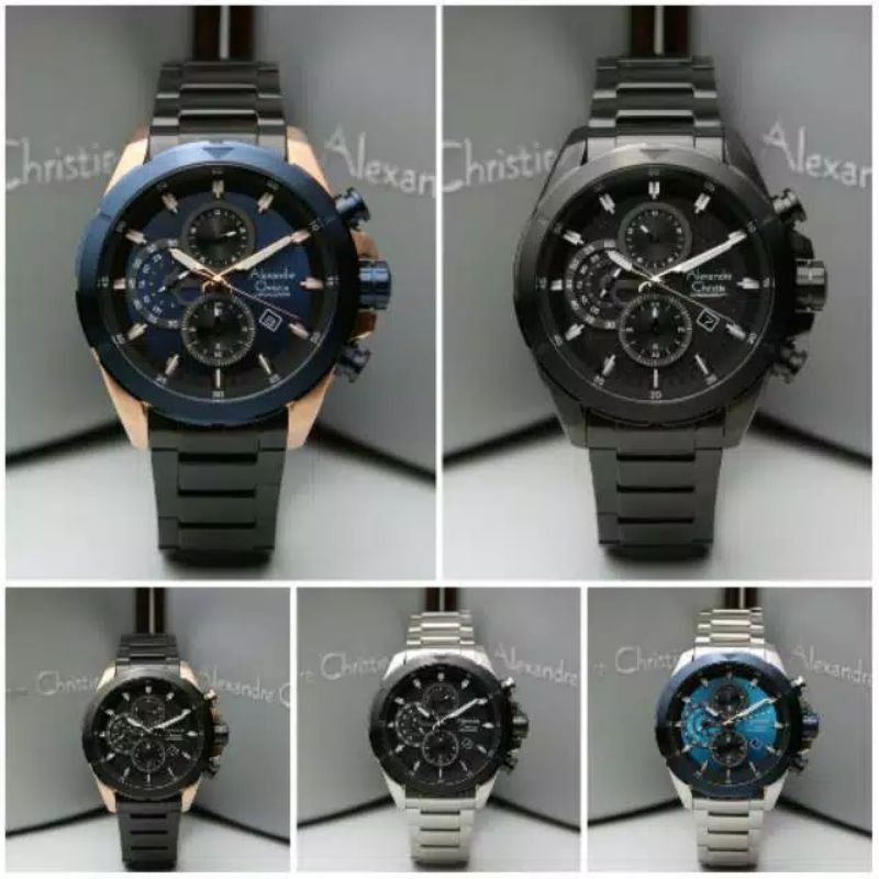 Jam Tangan Pria Alexander Cristie AC 6508 / AC6508 Original Garansi Resmi 1