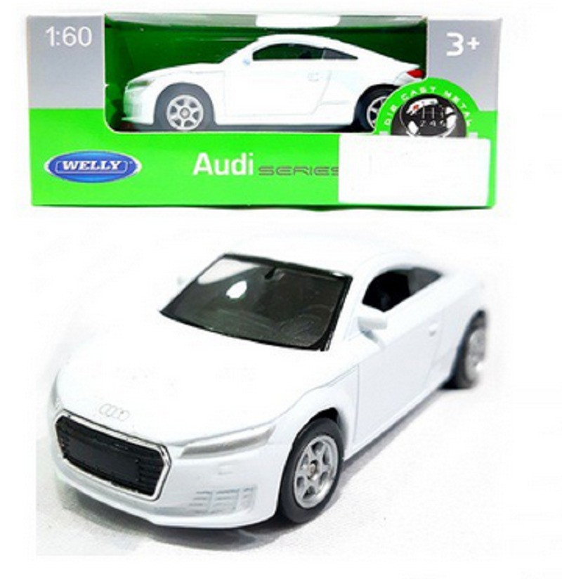 Welly Nex 1:60 - Audi TT Coupe, Putih