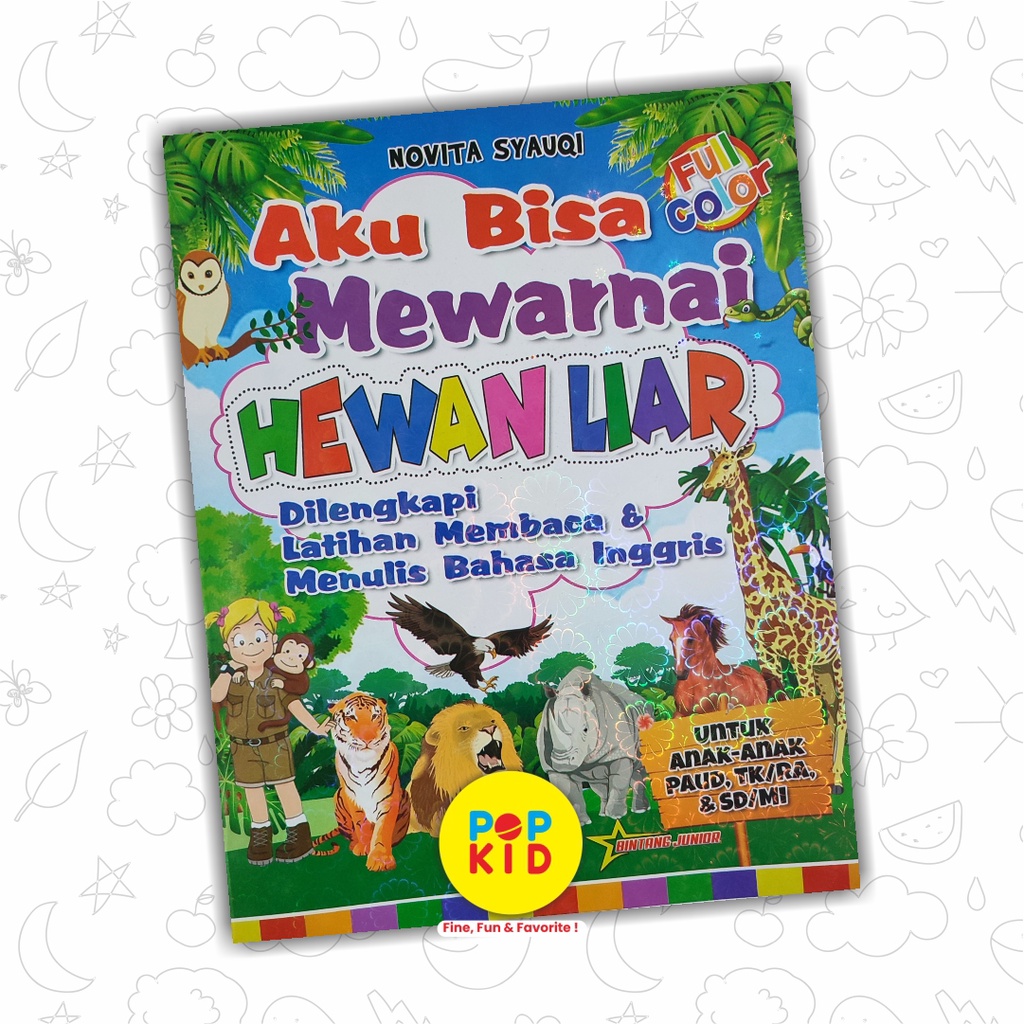 BUKU MEWARNAI ANAK - AKU BISA MEWARNAI BANYAK PILIHAN SERI BEST SELLER