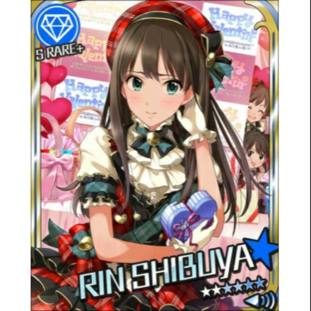 KOSTUM RIN SHIBUYA IDOLMASTER VALENTINE
