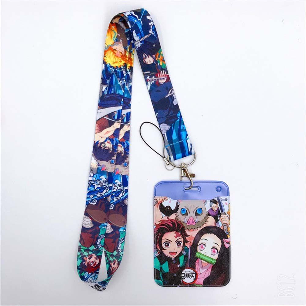 R-flower Demon Slayer Waterproof Sekolah Transparan Window Card Case