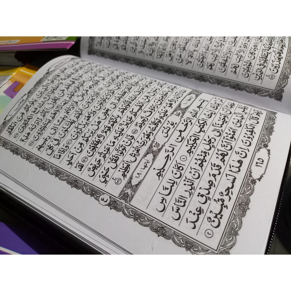 AlQur'an Rit A5 Tanggung Non Terjemah Ma'sum Quran Resleting A5 Masum