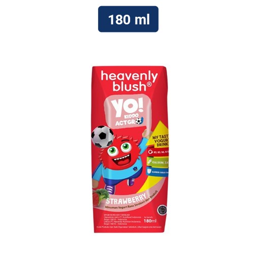 

Heavenly Blush Yo! Yogurt For Kids Strawberry Berries Brocolli 180 ml