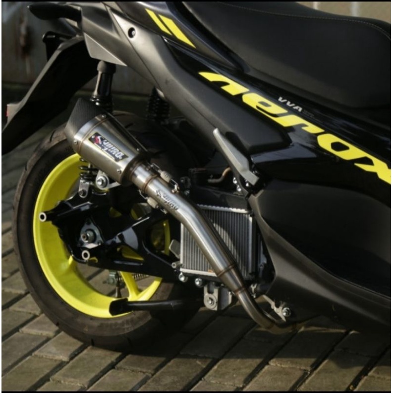 Knalpot Shijiro type Cobra Rev 1 Rev 2 Se Aerox New Aerox Old Shijiro