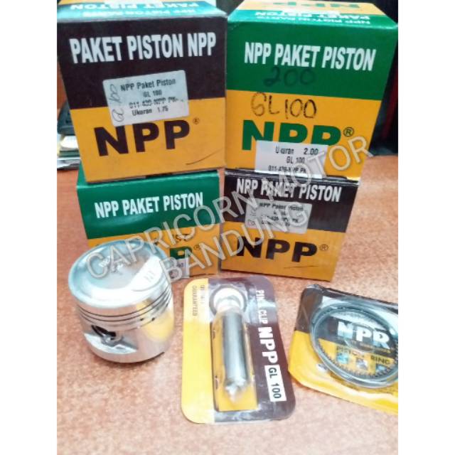 Piston Kit GL100 GL 100 NPP oversize 125 150 175 200