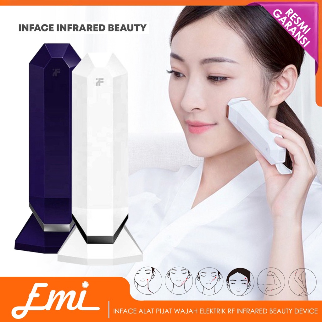 InFace MS6000 Alat Pijat Wajah Elektrik RF Infrared Beauty Device