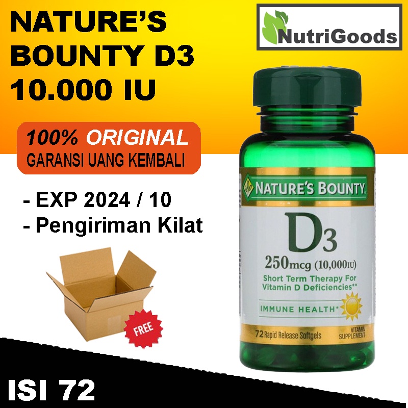 NATURE BOUNTY D3 10000 IU