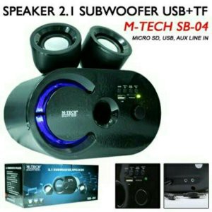 Speaker Aktif M Tech Subwoofer SB 04  Termurah