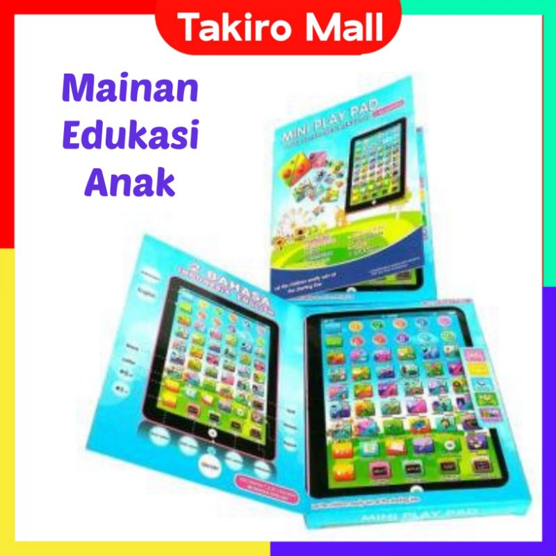 Mainan Permainan Maenan Edukasi Anak Playpad Belajar Membaca Huruf Angka Spelling Game Cowok cewek
