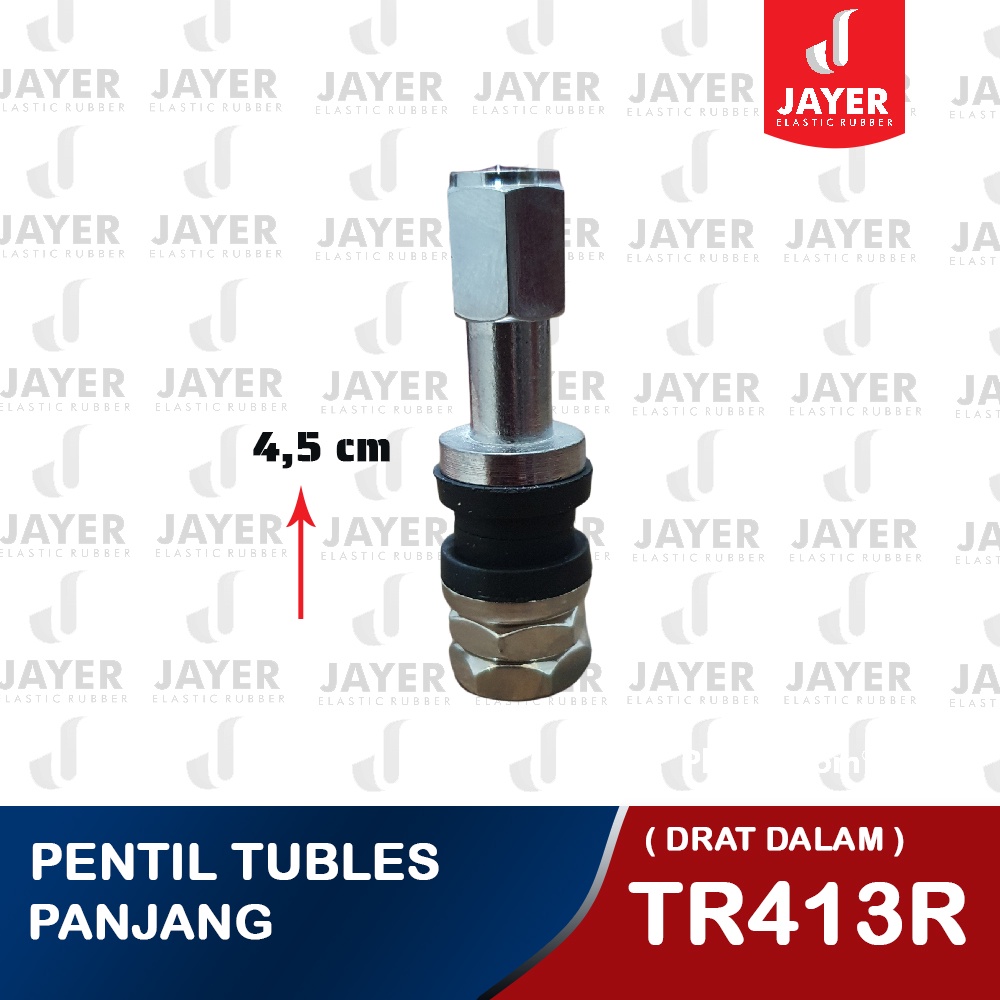 PENTIL BAN  MOTOR TUBLES / PENTIL TUBLES BESI DRAT DALAM TR413