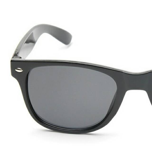 KACAMATA HITAM RETRO STYLE BLACK SUNGLASSES KACA MATA FASHION