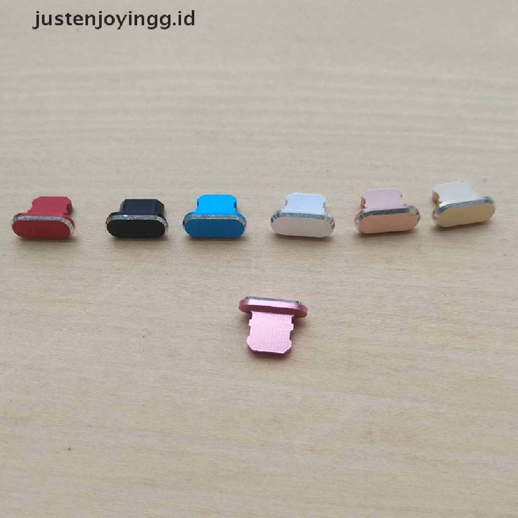 【justenjoyingg.id】 Metal Dust plug Charging Port Dust Plug Mini Dust Plug For iPhone .