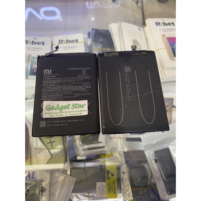 BATRE BATTERY BATERAI XIAOMI REDMI 9 / REDMI NOTE 9 BN54 BN 54 ORI