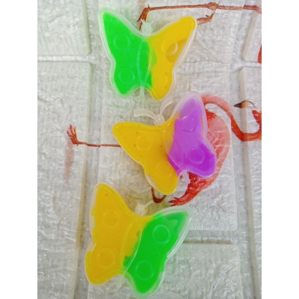 SLIME KARAKTER KUPU-KUPU/PER PCS