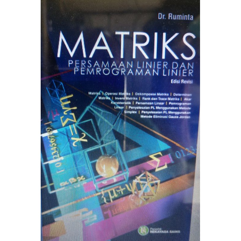 Jual MATRIKS (Edisi Revisi) | Shopee Indonesia