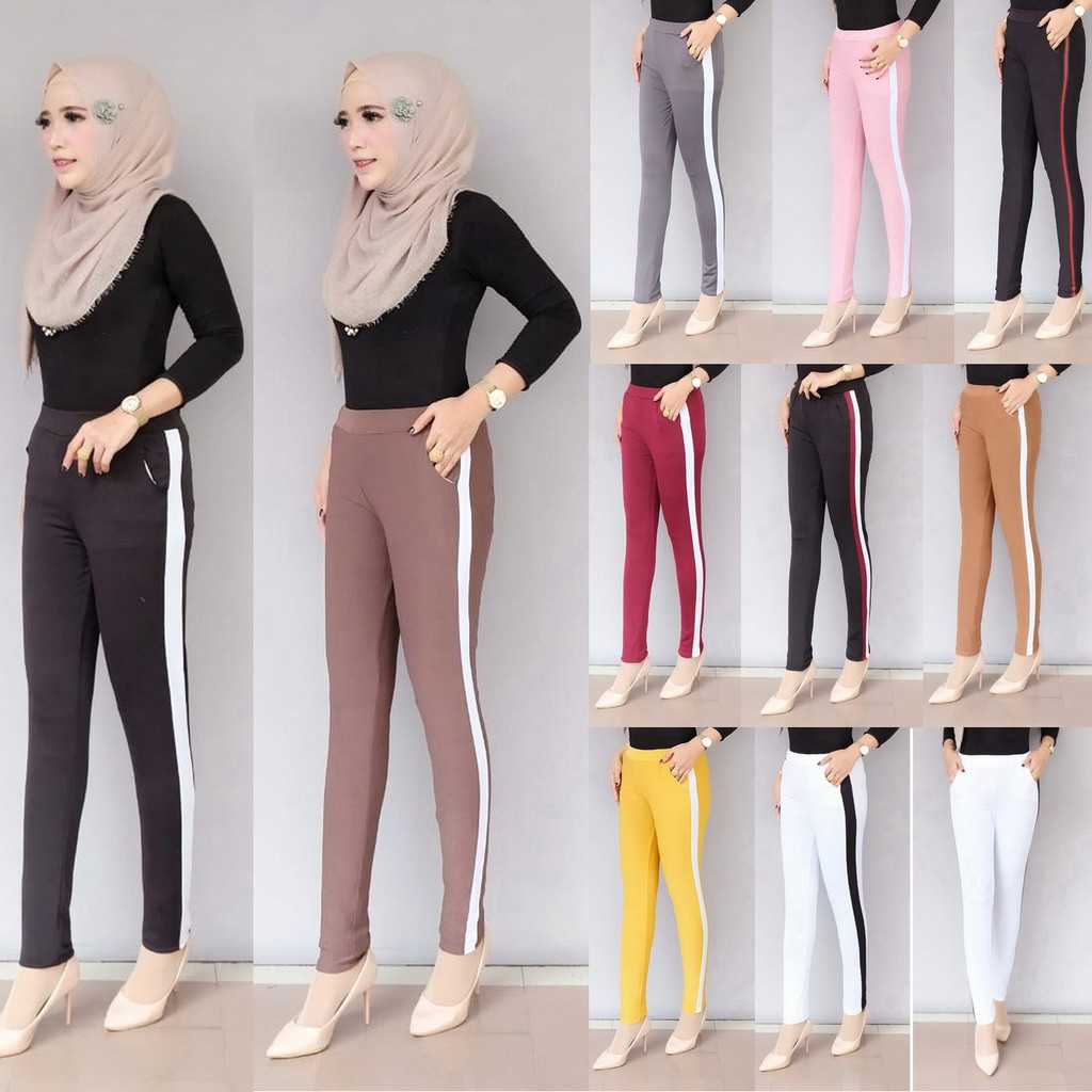 Stripe Pants Celana Training