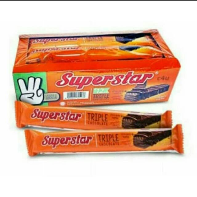 

Wafer coklat super star pak