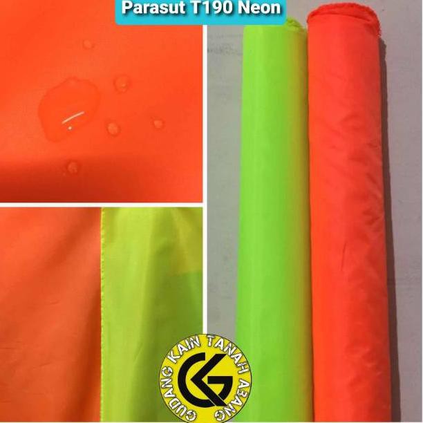 

Ng5CodeKain Parasut T190 (waterpoof) WARNA STABILLO / NEON(masakini) B6T