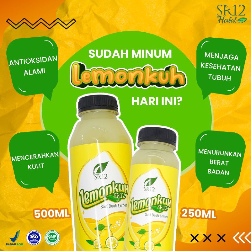 

LEMONKUH VITAMIN C SR12 - MINUMAN NUTRISI DIET DETOX HERBAL PELANGSING ALAMI / MENCEGAH PENYAKIT JANTUNG & STROKE