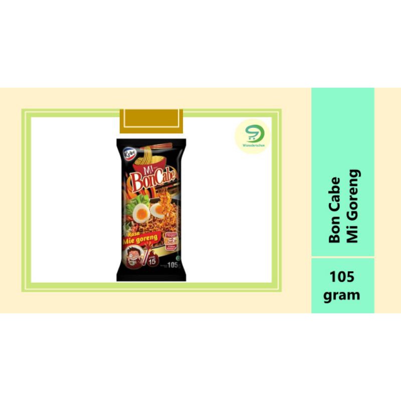 

Bon Cabe Mi Goreng Pedas Level 15