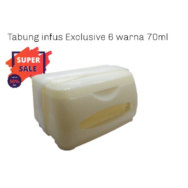 Tabung infus exclusive ABS 6 color 70ml untuk inkjet printer 6 warna