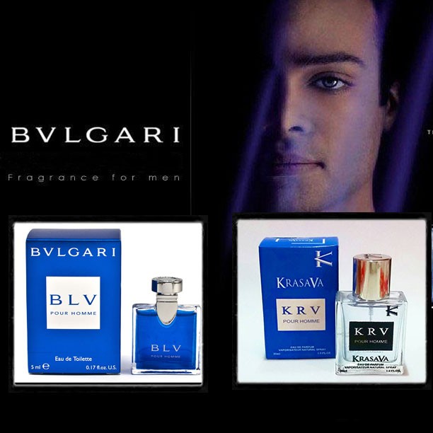 Parfum Pria Terbaik Original Krasava Bvlgari BLV Pour Homme