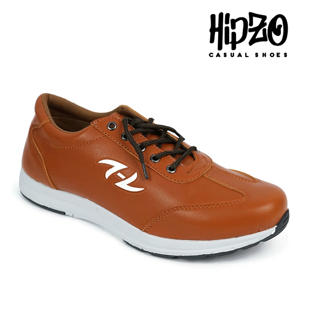 Sepatu Pria Casual Hipzo M-037 Pria Kerja Sekolah Original Kantor-1