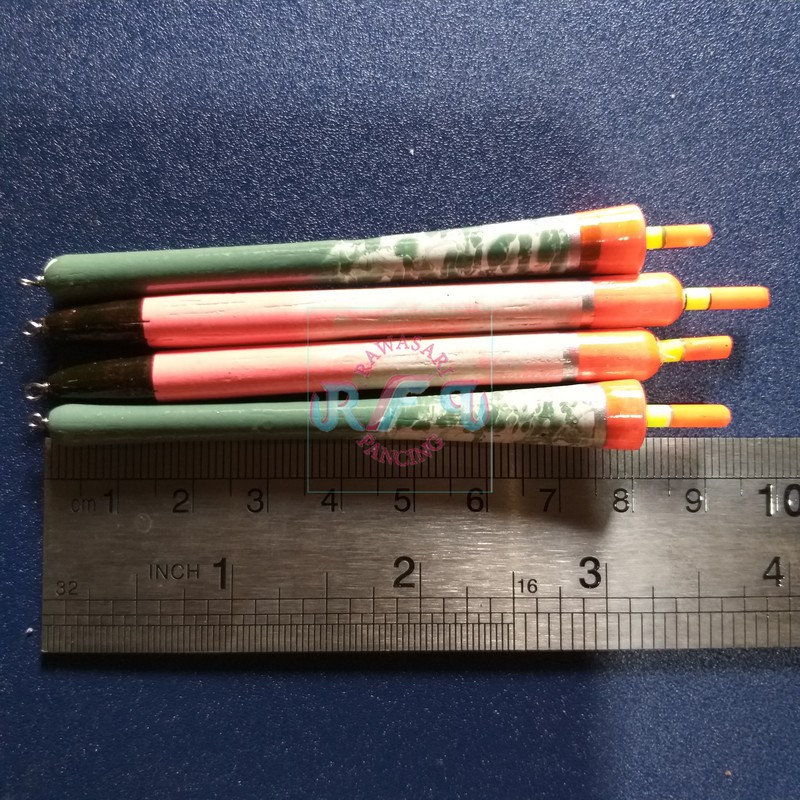 Pelampung Pancing Sukabumi Kayu Panjang 8cm