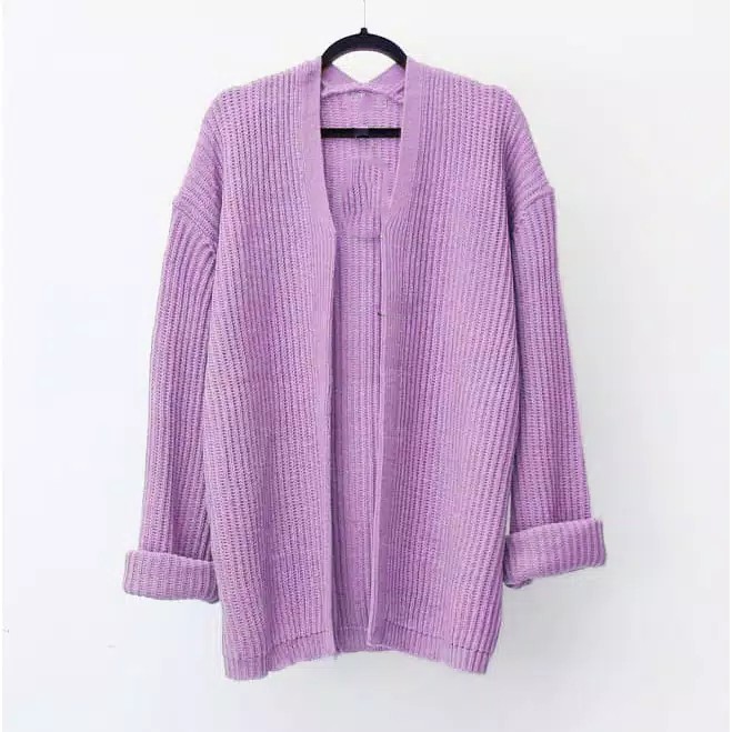 CARDIGAN RAJUT WANITA || OVERSIZE CARDY PREMIUM