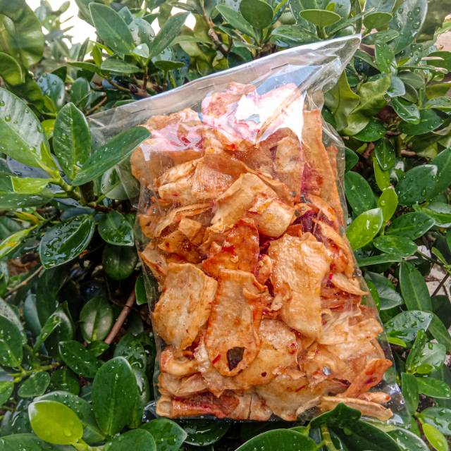 

Keripik Singkong Pedas Manis+Daun Jeruk|Ukuran 200gr, ½kg, 1kg|