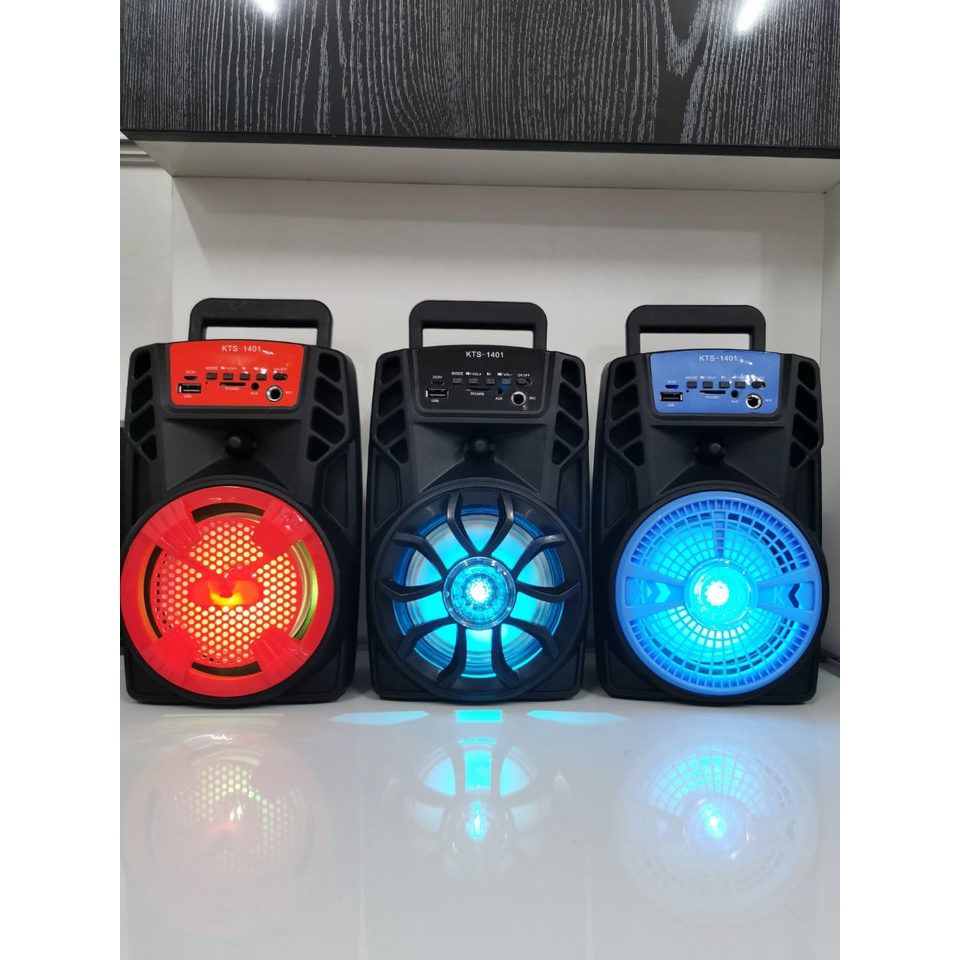 Speaker Bass Full Bluetooth Free Mic Karaoke Audio Speaker Aktif 1401