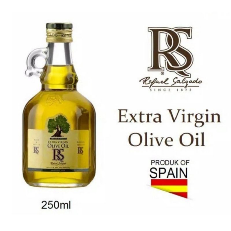 

RS Extra Virgin Olive Oil Minyak Zaitun Rafael Salagado 250ml