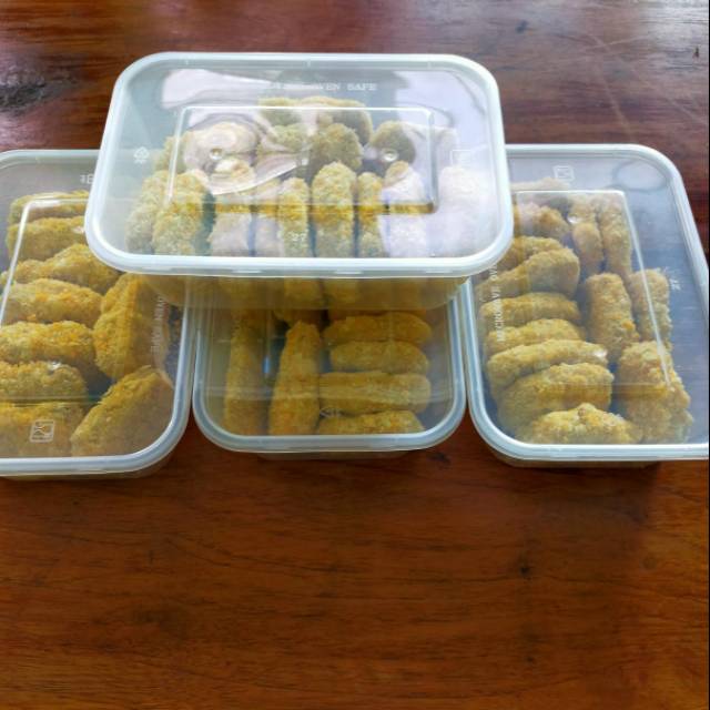 

NUGGET AYAM/CHICKEN NUGGET/TANPA PENGAWET/HOMEMADE/LAUK/CEMILAN SEHAT