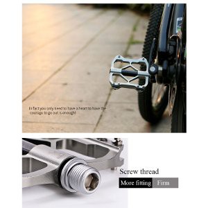 Dijual Flat Pedal Sepeda Carbon 3 Bearing Berkualitas