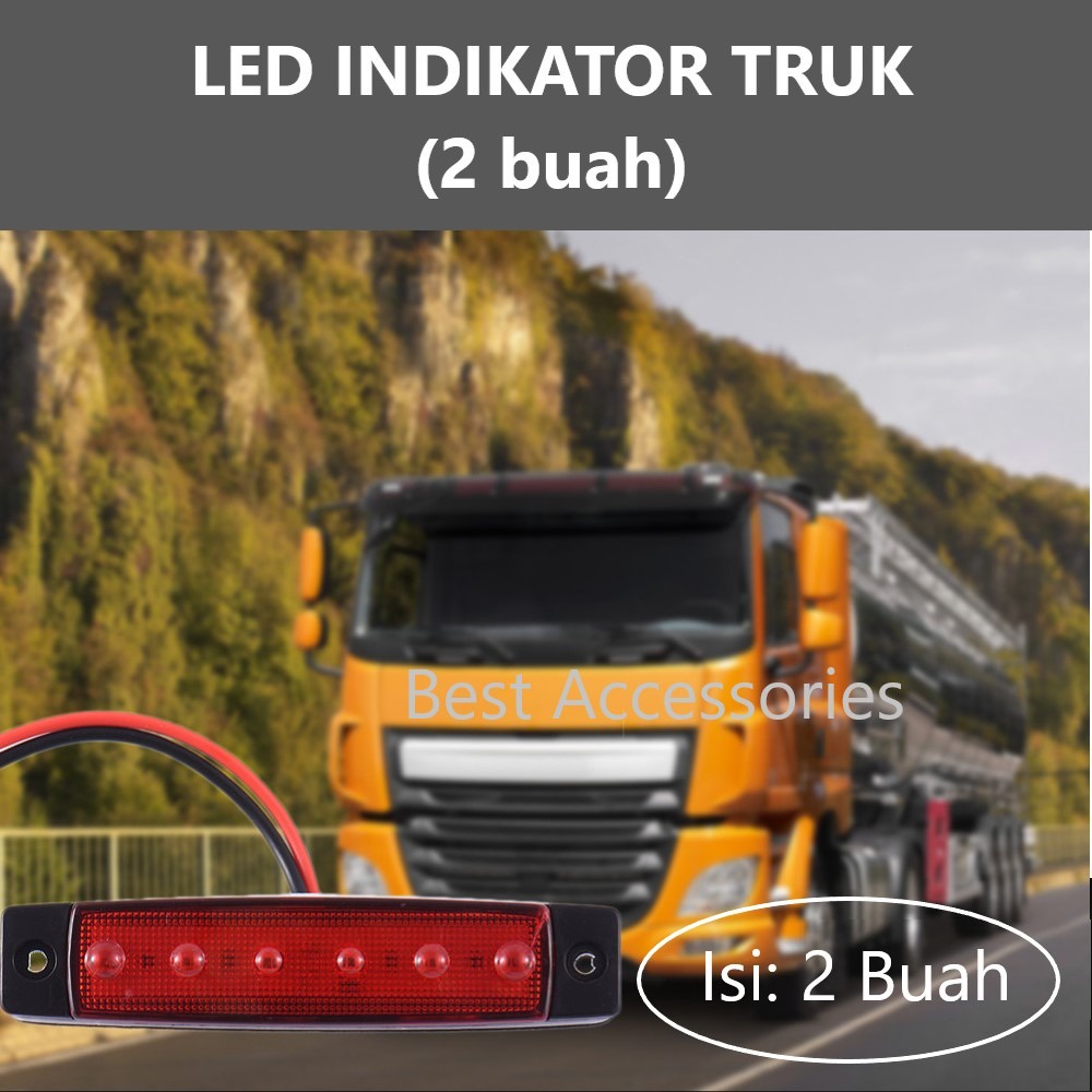 Lampu Indikator RAMBU Sinyal Truk Led Marker 699