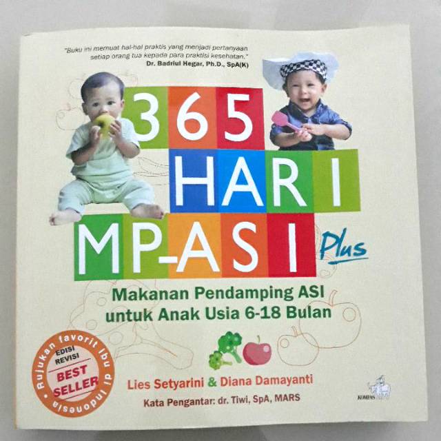 Buku resep 365 hari MPASI