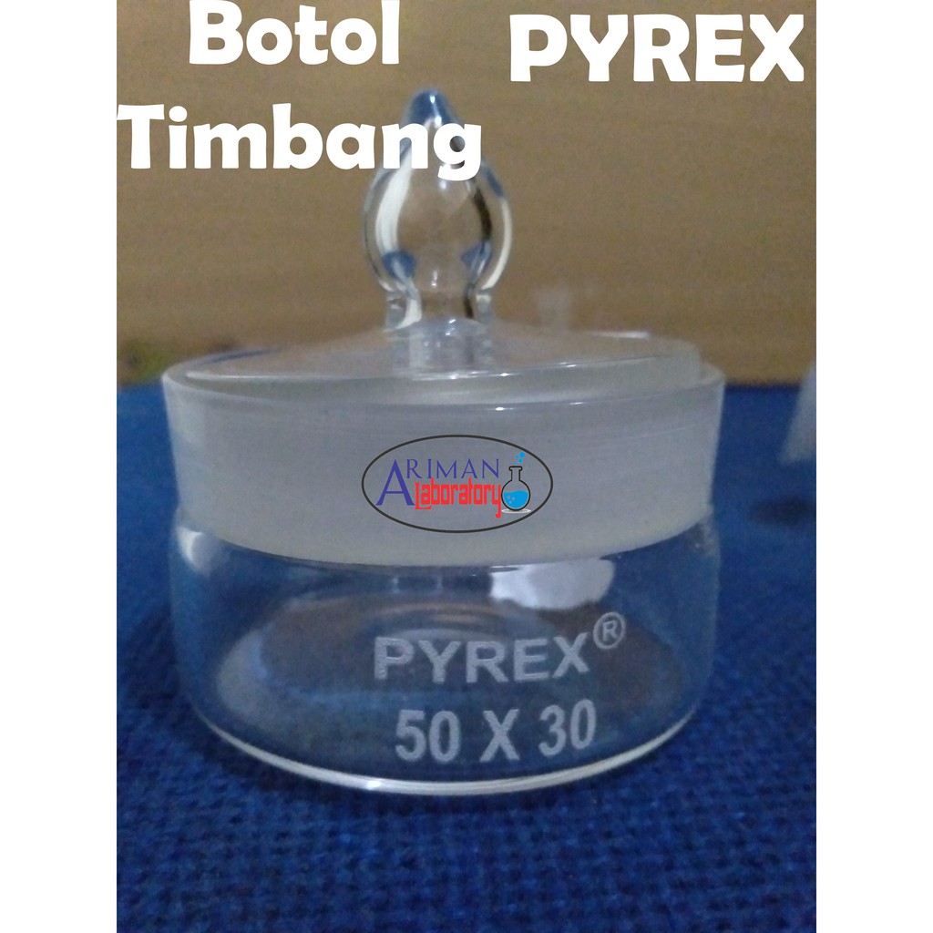 Botol Timbang PYREX 50x 30 mm